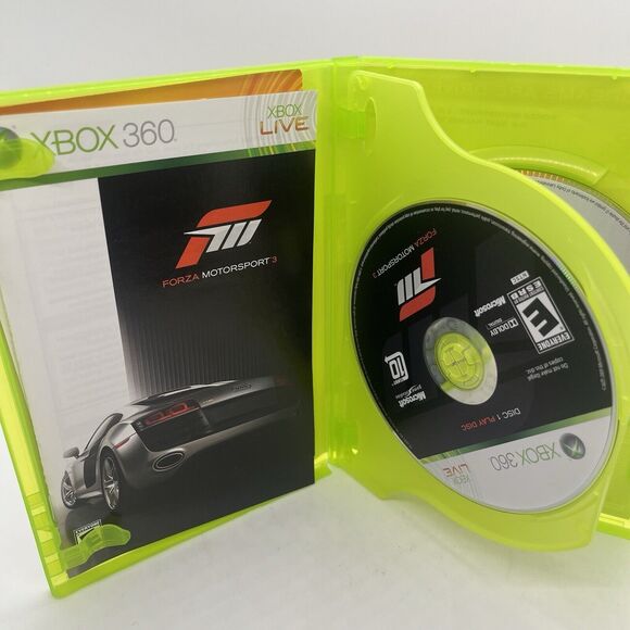 Forza Motorsport 3 Xbox 360 CIB Complete Tested & Working - Picture 5 of 8